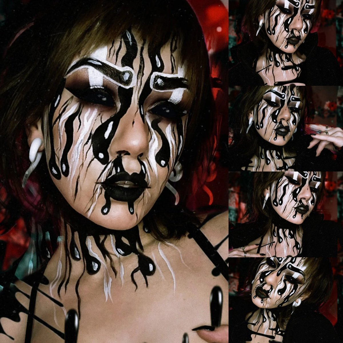 aftonndunn's tweet image. #digitalart #abstractmakeup #avantgardemakeup #editorialmakeup #facepaint  #experimentalmakeup #amateurmakeup #creativemakeup #amateurartist #art  #makeuplooks #daysofmakeup  #undiscovered #facepaints #makeupartistsworldwide #facepaintingfun #facepainters
