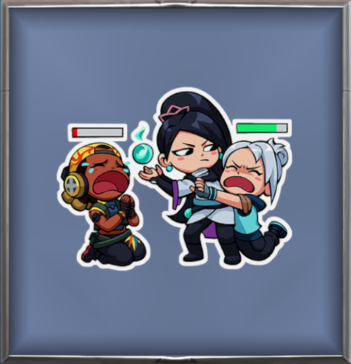 Me flipa el spray del nuevo battlepass, mis dieces <a href="/VALORANTes/">VALORANT</a>