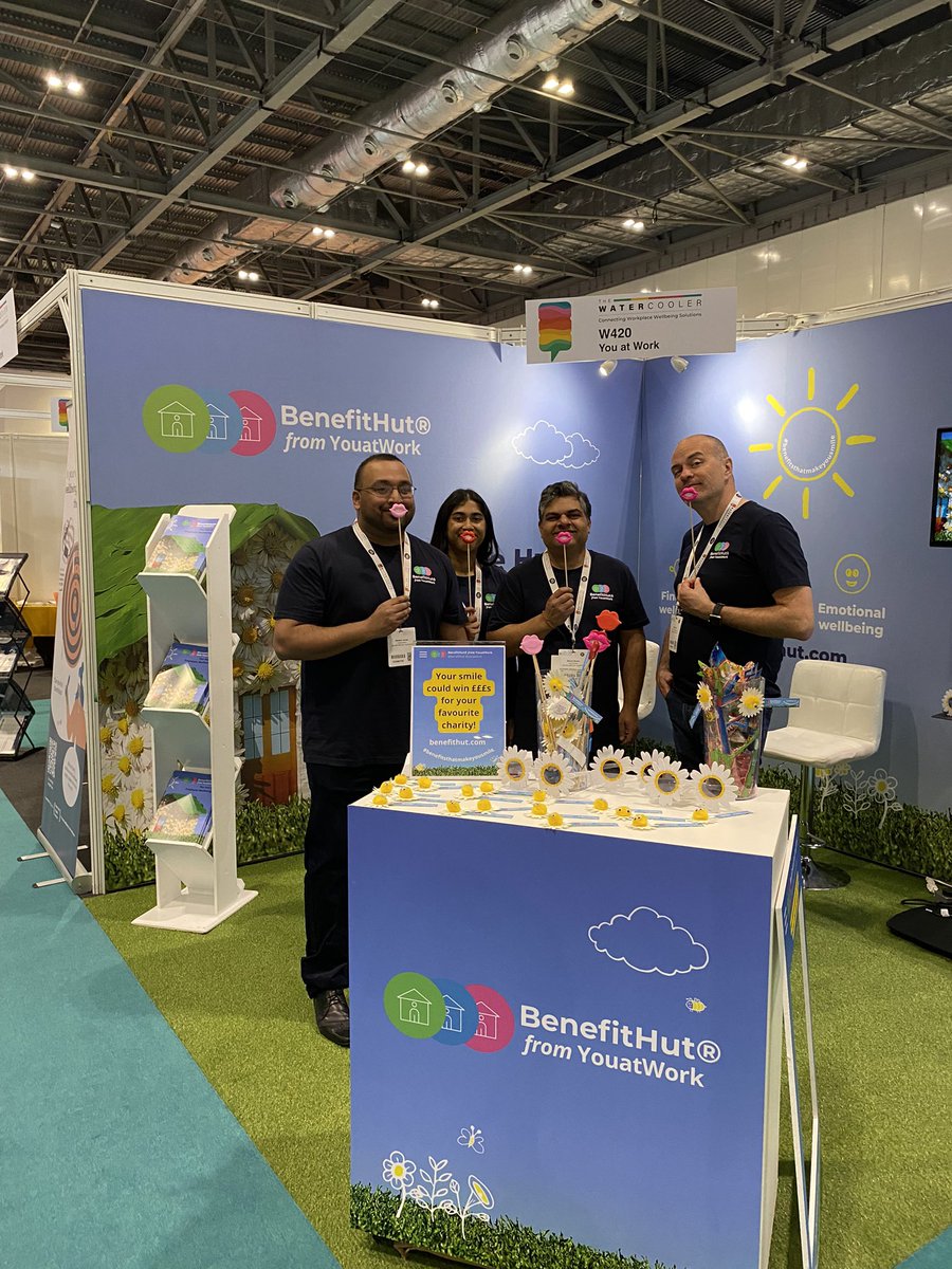 We’re excited for day 2 at The Watercooler Event . Come to stand W420 with your smile and for a three month free trial!

#watercoolerevnt 
#benefitsthatmakeyousmile
#charitydonation 
#3monthfreetrial