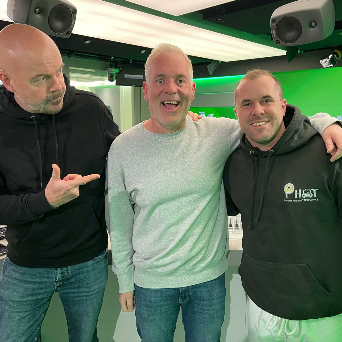 ItsTheMoneyGuy's tweet photo. Just been on the @ChrisMoyles show... What an experience. So much fun and everyone was so welcoming - hope @domisatwit is ok.... hahahaha 🤣 https://t.co/J27joYG0rF