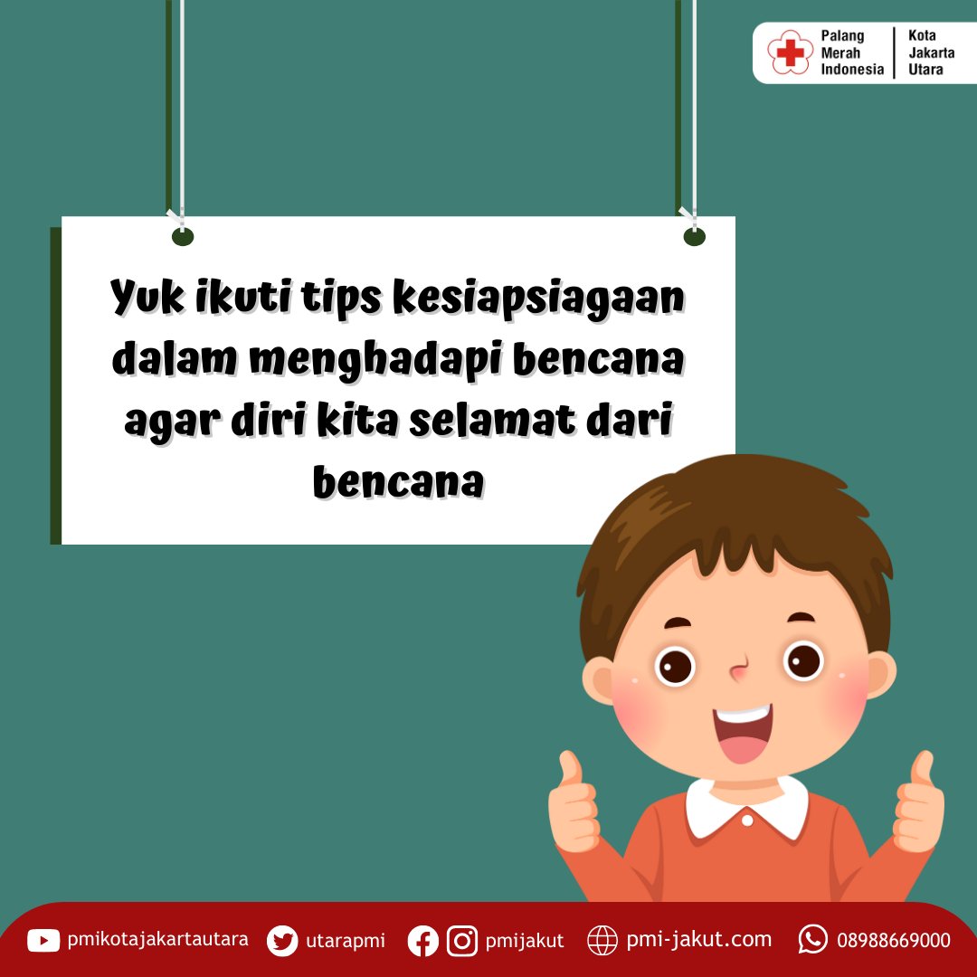 utarapmi's tweet image. Hai #sobatPMI 📷📷
26 April 2023 diperingati sebagai "Hari Kesiapsiagaan Bencana".
Tapi.. tau kah #sobatPMI bagaimana cara agar diri kita siap siaga dalam menghadapi bencana???
Yuk simak postingan berikut ini !!!
Sumber : bpbd.bogorkab.go.id
databoks.katadata.co.id