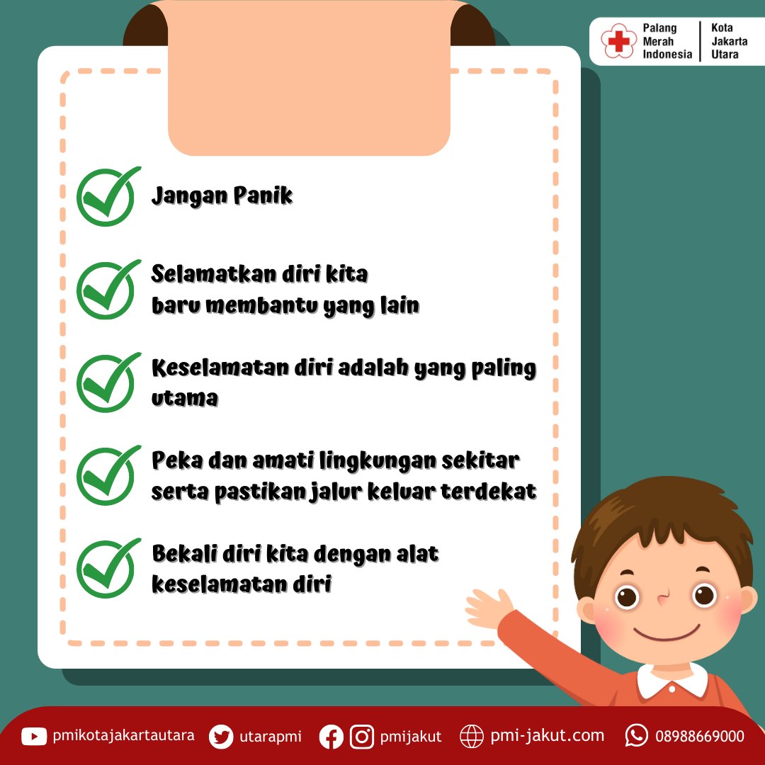 utarapmi's tweet image. Hai #sobatPMI 📷📷
26 April 2023 diperingati sebagai "Hari Kesiapsiagaan Bencana".
Tapi.. tau kah #sobatPMI bagaimana cara agar diri kita siap siaga dalam menghadapi bencana???
Yuk simak postingan berikut ini !!!
Sumber : bpbd.bogorkab.go.id
databoks.katadata.co.id