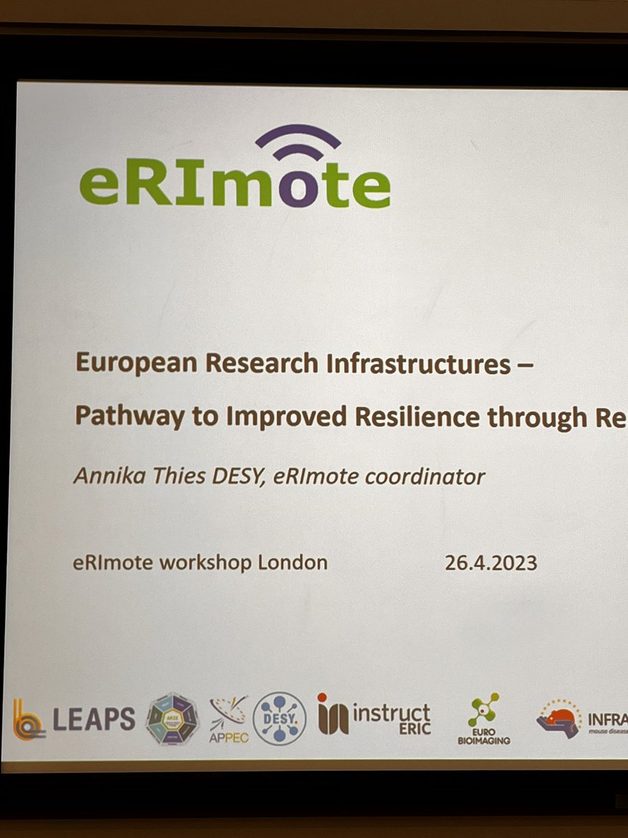 AntjeKeppler's tweet image. @ERIC_forum  is invited @eRImote_EU to present policy approaches relevant for #remote_access to #researchinfrastructure