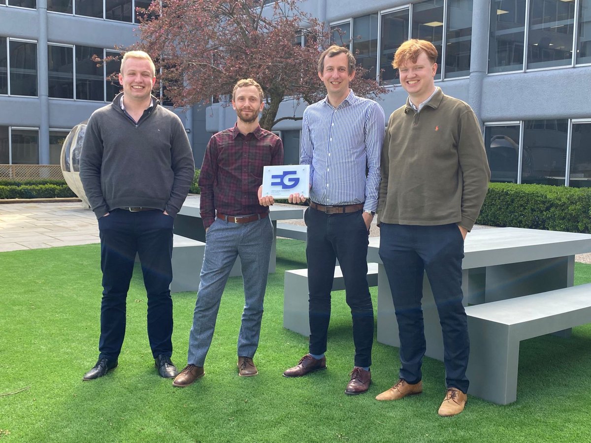 We are pleased to retain the EG Award for being the most active agent in Derbyshire for 2022 transacting 98 deals totalling approximately 740,000 sq ft.

Well done to Darran Severn, Corbin Archer, Tom Wragg and Jamie Gilbertson

#fhp #derbyshire #commercialproperty #egawards