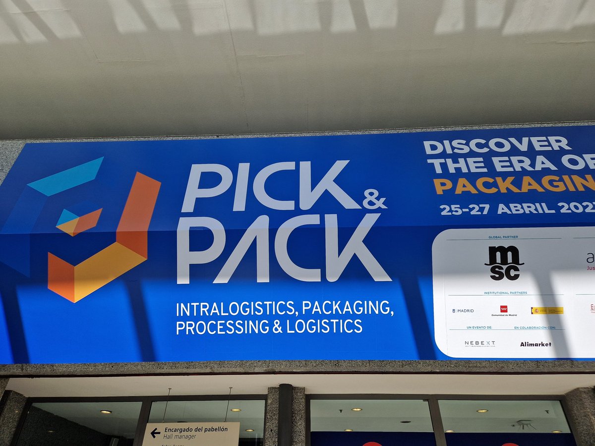 ecophir's tweet photo. #PICKPACK2023 @pickpackexpo sobre #logistica #Transporte #Packaging y para mí las claves de #innovación y #sostenibilidad https://t.co/9RhX0CSxKz