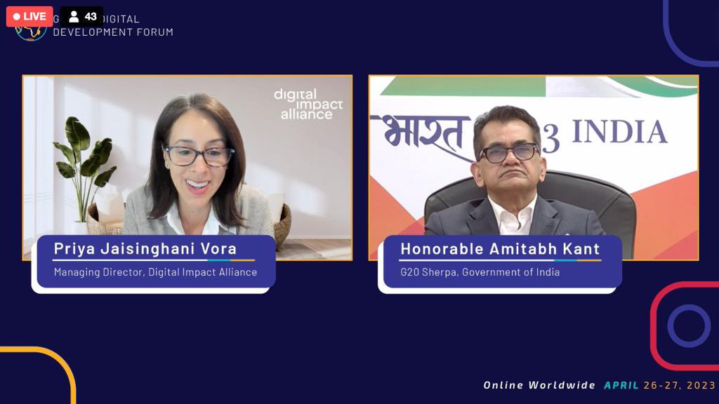 amitabhk87's tweet image. At Global Digital Development Forum #GDDF2023 highlighted the key features &amp;amp; success mantras of India&apos;s #DPI model which is providing accessible &amp;amp; affordable digital technologies to the people of 🇮🇳; #DPI is an important priority in
🇮🇳&apos;s #G20 Presidency. 
@g20org  @DIAL_community