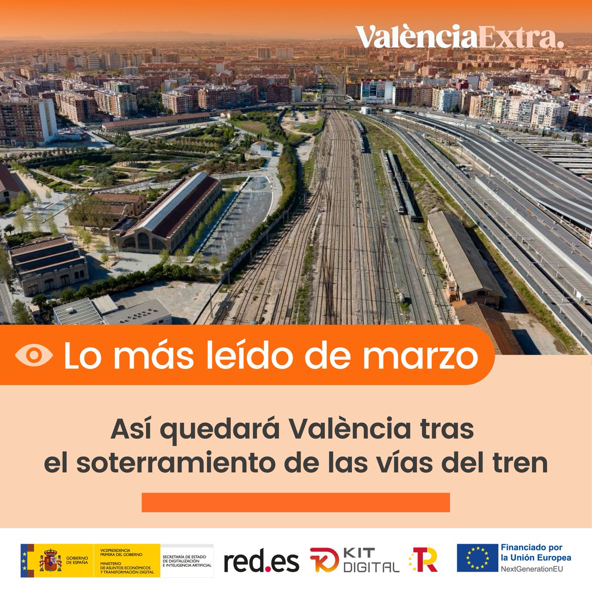 vlcextra's tweet photo. En València Extra te traemos nuestra noticia más leída durante el mes de marzo 🗞
Puedes leer la noticia en nuestra web: https://t.co/0ZqFVtJdgn 🔍
#ValenciaExtra #Cercadeti #Propdetu #NoticiaMásLeída #MarzoValenciaExtra https://t.co/3G8FJwd2RQ