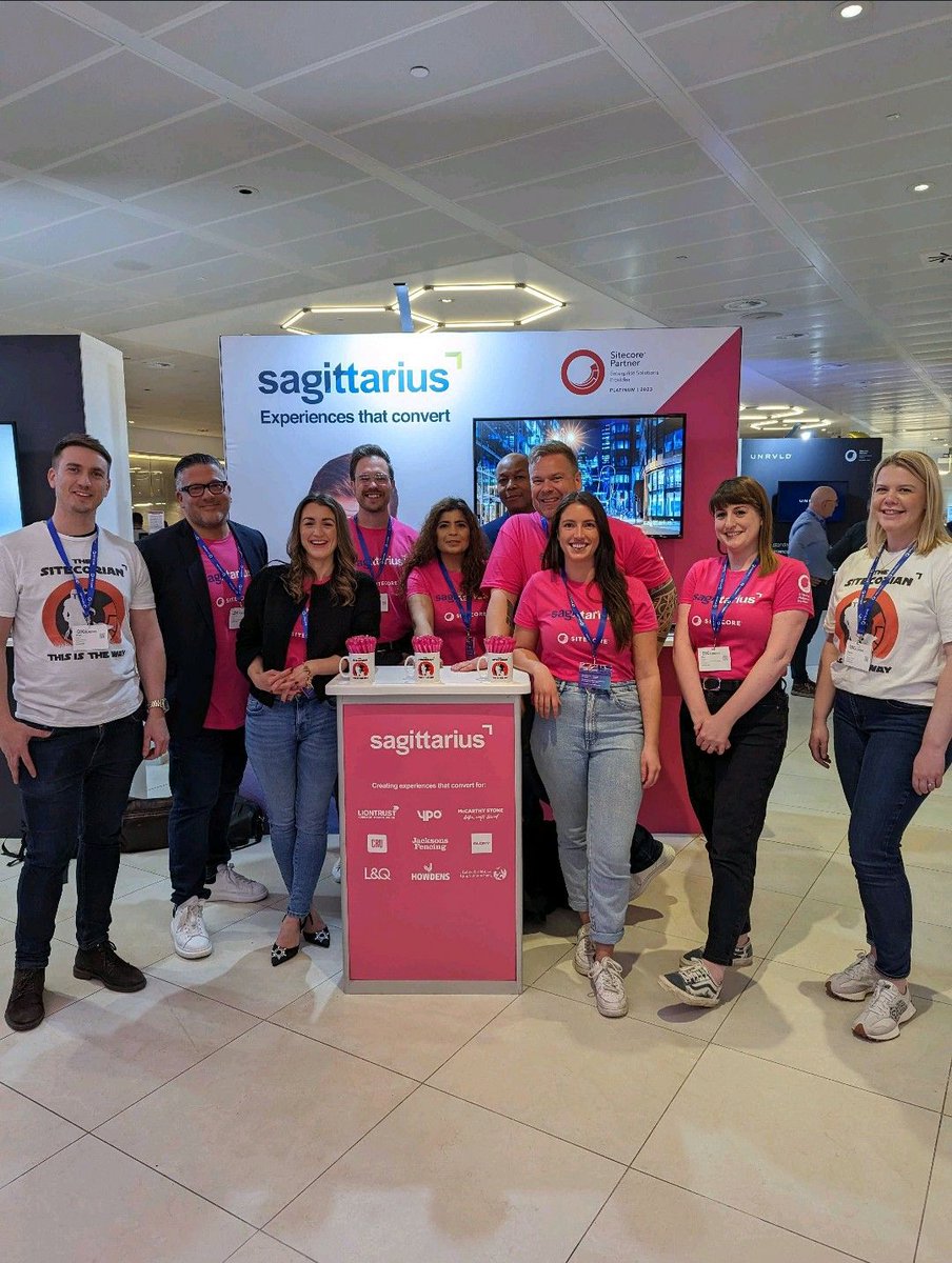 Our team had a great day at <a href="/Sitecore/">Sitecore</a> #DXEurope, yesterday! Thanks to all of you that stopped by our stand for a chat 😃 #Experiencesthatconvert