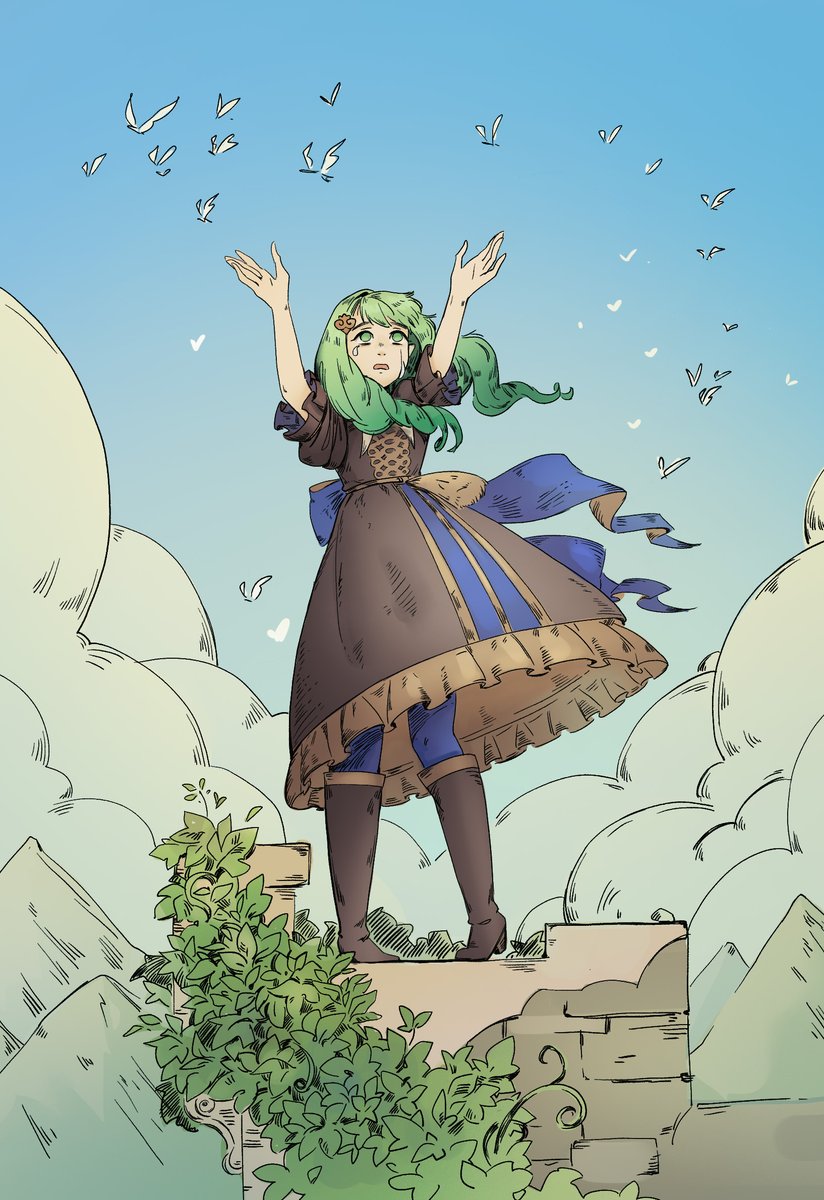 i drew this flayn as spot illustration for <a href="/FEDragonZine/">Manakete Millennium @ Project Complete</a>  
#FE3H