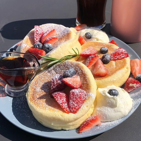This breakfast is delicious.😋