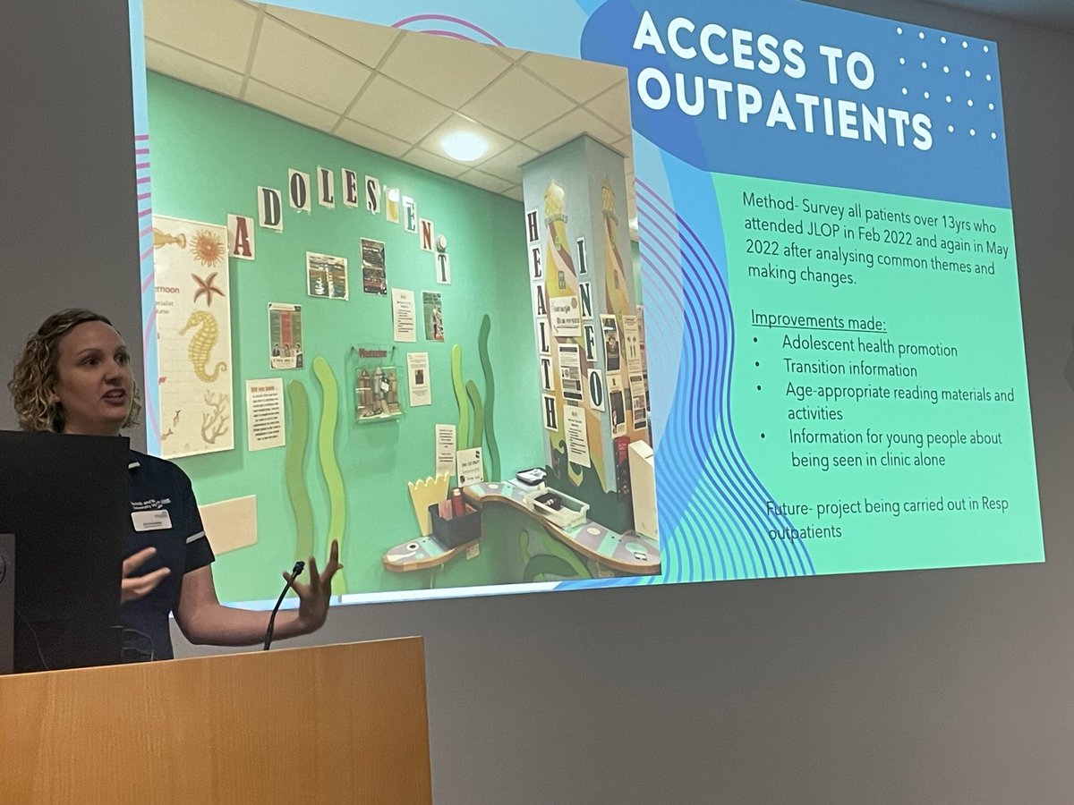 sarah_higson's tweet photo. Great to hear from Kat about how she has coproduced impressive improvements to #ExpOfCare for CYP 👏 #TeamNNUH https://t.co/JjN9fvY4aD