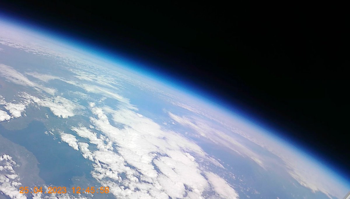 The best photo I have ever taken in my life! 🥰

Lough Neagh from Space! Taken from our very own #TupperSat 🛰️🚀

I took a photo from #Space! 😮 Life achievement unlocked 🥳