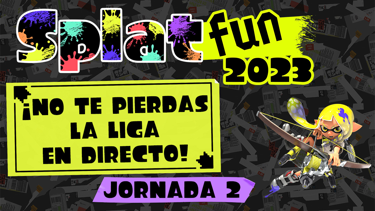 NintendoES's tweet photo. Hoy, a partir de las 17:30 (hora peninsular), ¡sigue en directo la segunda jornada de #Splatfun2023 en nuestro canal de YouTube! #Splatoon3
https://t.co/JymVhk3Urh https://t.co/OoZBkF9kuo