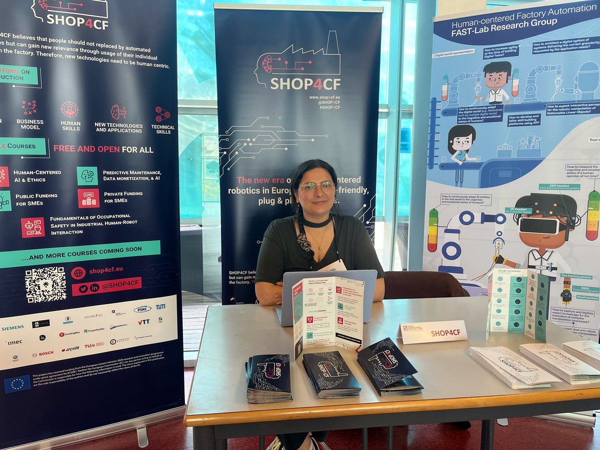 SHOP4CF (@shop4cf) on Twitter photo Day 2 at the #DMIS23 in Valencia! Today <a href="/tecnalia/">TECNALIA</a> and @TampereUni as well as #SHOP4CF beneficiary <a href="/xymbot/">Xymbot Ltd.</a> are talking about 'Human-centric Future Factories'. Bonus track: <a href="/ISDIacc/">ISDI Accelerator</a> at the booth sharing the latest #MOOC courses which are open & free for all! Day 2 at the #DMIS23 in Valencia! Today <a href="/tecnalia/">TECNALIA</a> and @TampereUni as well as #SHOP4CF beneficiary <a href="/xymbot/">Xymbot Ltd.</a> are talking about 'Human-centric Future Factories'. Bonus track: <a href="/ISDIacc/">ISDI Accelerator</a> at the booth sharing the latest #MOOC courses which are open & free for all!