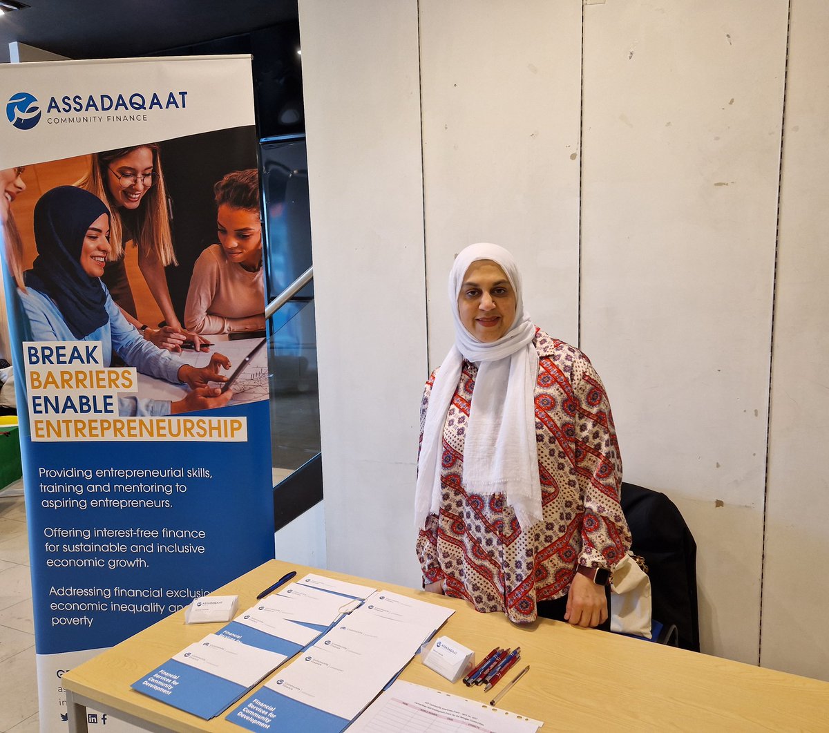 At <a href="/_businesswales/">Business Wales</a> Carmarthen Enterprise Hub supporting refugees and migrants into self employment #enterprise