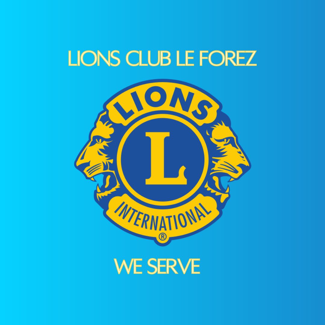 🦁Lions Club Le Forez à Montbrison 🦁

#loireforez #montbrison #montbrisonvillepassion #plaineduforez #loire42 #weserve #LionsClubInternationalFoundation