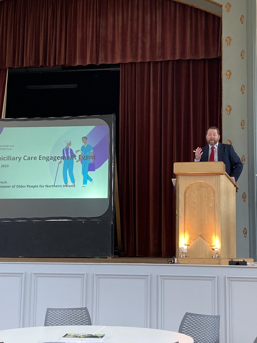 Natalie Magee (@nataliemagee10) on Twitter photo Eddie Lynch, Commissioner for Older People for Northern Ireland, key note speaker at the BHSCT IPS for Domiciliary Engagement Conference- recognising the key role of domiciliary care in supporting older people to live well at home <a href="/COPNI/">COPNI</a> <a href="/BelfastTrust/">Belfast Trust</a> <a href="/GRTraub/">Gillian Traub</a> <a href="/pamela_borland/">PamBe</a> Eddie Lynch, Commissioner for Older People for Northern Ireland, key note speaker at the BHSCT IPS for Domiciliary Engagement Conference- recognising the key role of domiciliary care in supporting older people to live well at home <a href="/COPNI/">COPNI</a> <a href="/BelfastTrust/">Belfast Trust</a> <a href="/GRTraub/">Gillian Traub</a> <a href="/pamela_borland/">PamBe</a>
