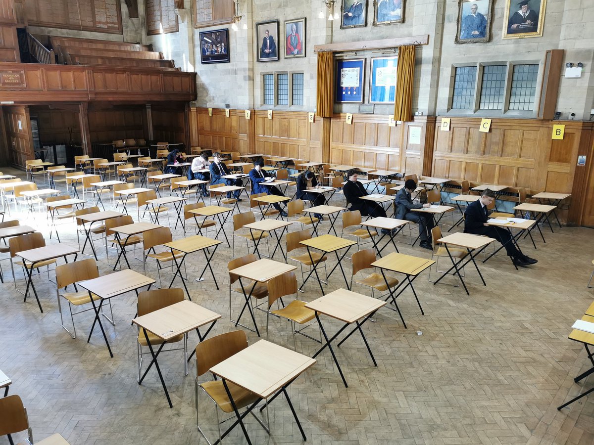 The final Year 12 exam is about to finish. The year-group have been brilliant throughout the exam week. We'll done all!