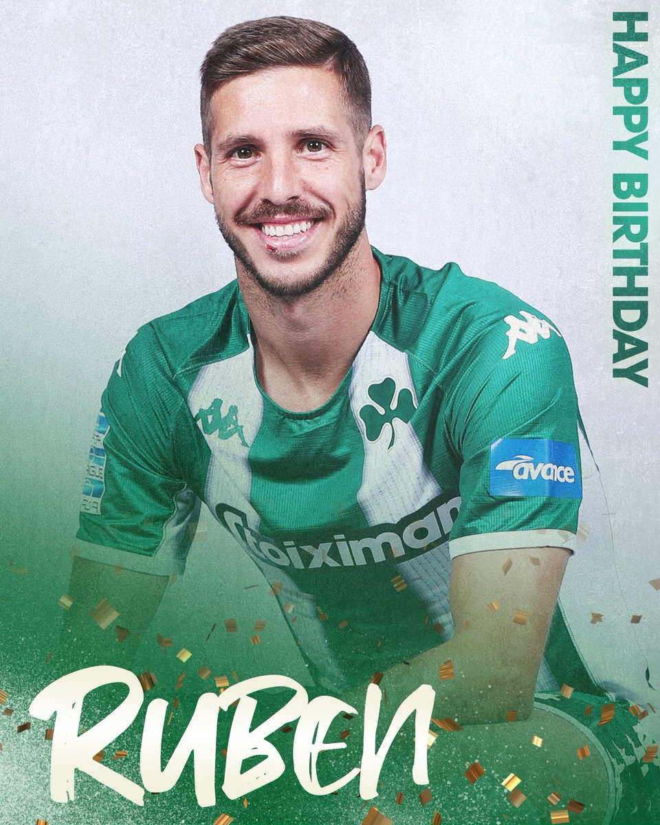 🎂 Happy 34th birthday <a href="/RUBENPEREZ_4/">RubenPerez</a> 💚 Our best #GreenWishes ☘️ #Panathinaikos