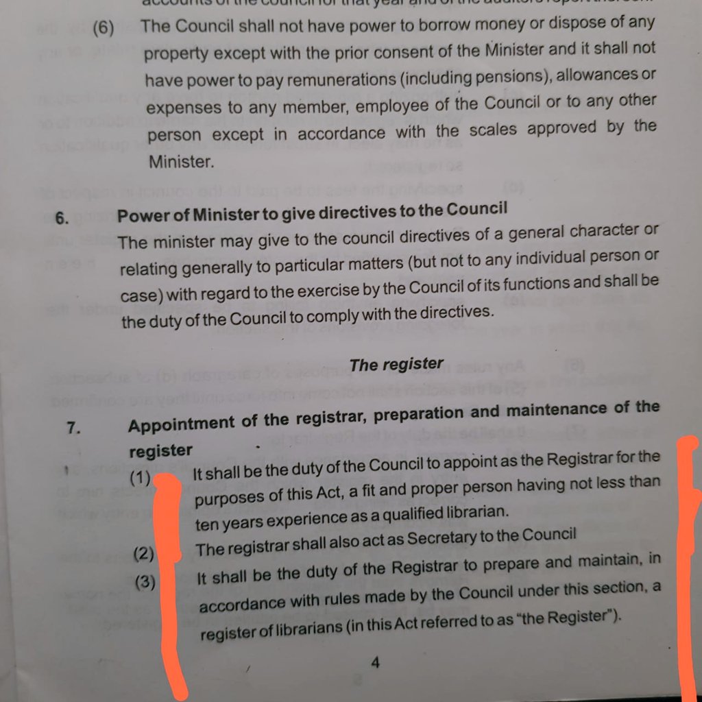DrAlongeAJ's tweet photo. The headship of the @LRCN_info should be reserved for qualified professionals with at least ten years of experience as librarians. Let's speak up for the integrity and standards of our profession! #SaveLRCN #RespectLibrarians #ProtectOurStandards @NGRPresident https://t.co/UyyF97qyKm