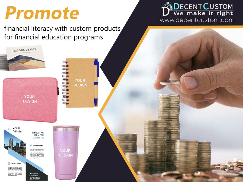 Decentcustomltd's tweet photo. Empower your financial future with our custom products for financial education programs! 🚀💰🎁 👉 [https://t.co/86pfjr30jE] #FinancialLiteracy #MoneyManagement #FinancialEducation #PromotionalProducts #CustomItems #Budgeting #Saving #Investing #FinanceTips https://t.co/Wcfdhw9t6P