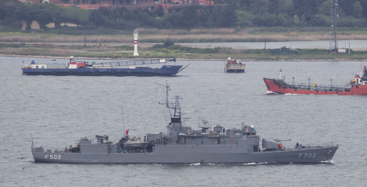volkancordan's tweet photo. #TurkishNAVY🇹🇷 #BurakClass #Corvette #F502 TCG BANDIRMA on way to #Gölcük #NavalBase
ex-D'Estienne d'Orves-class https://t.co/OeAY39HXXU