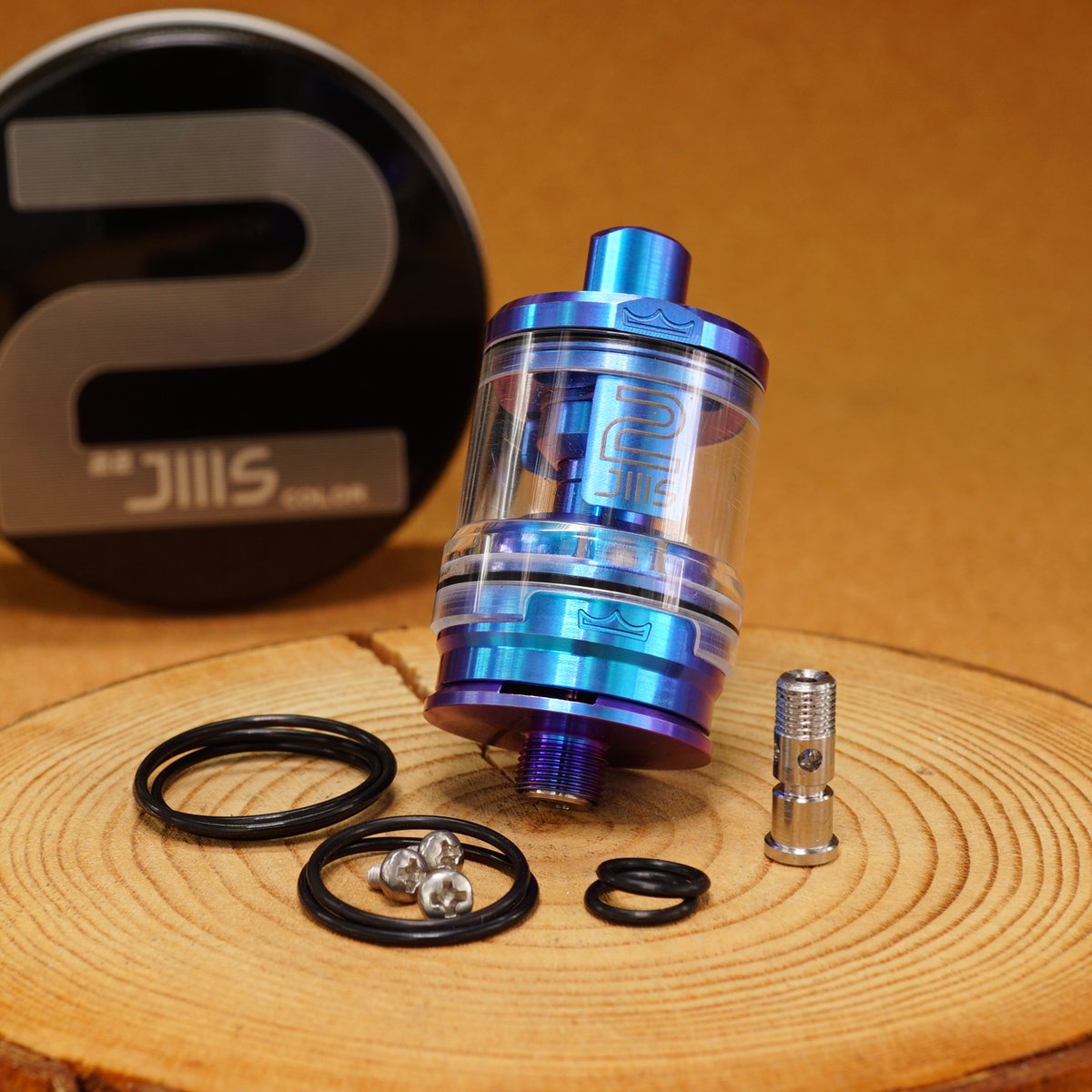 VAlphaline's tweet photo. Monarchy Vapes|J3S V2 Titanium Blue RTA 入荷。国内外で入手困難の逸品です。コンディションは使用感もほとんど気にならない極上程度ですので、是非この機会をお見逃し無く!💙💙💙DM大歓迎 #MonarchyVapes #Monarch #J3S #V2 #Ti #Blue #RTA #HighEnd #Vape #vape好きな人と繋がりたい #vape放出 https://t.co/0Mk5RCrKZA