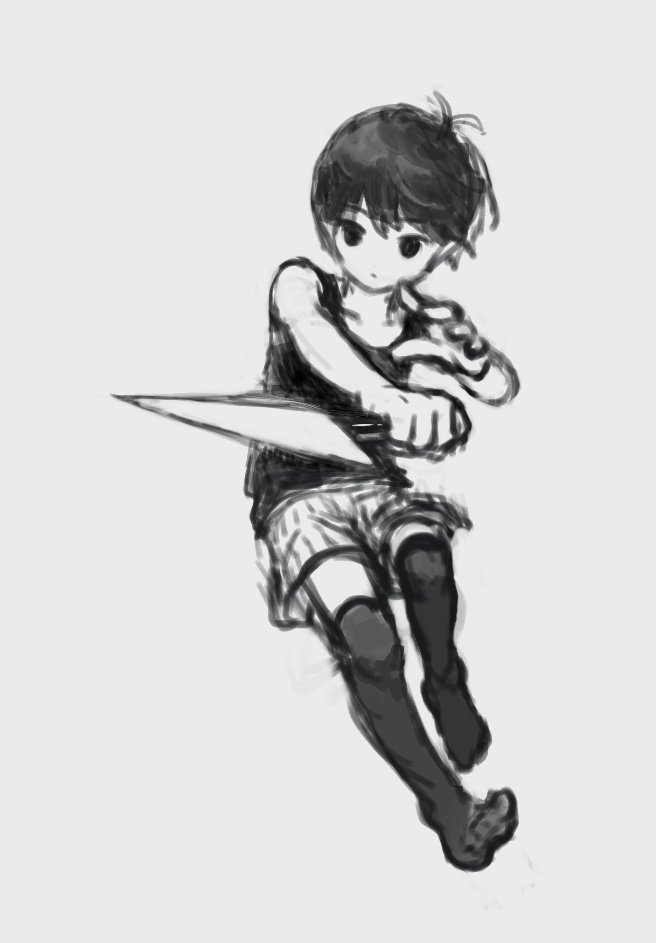 Bazilllazi_2rm's tweet photo. なんか強そうな🔪
#OMORIFANART https://t.co/eCIYHPYRUz