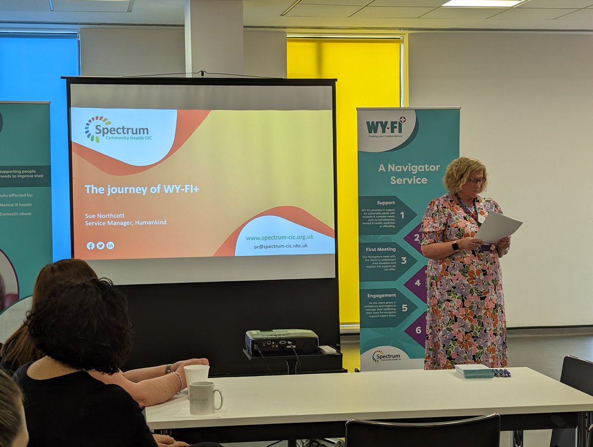 Sue Northcott is now leading us through a history of the original #WYFI Project in West Yorkshire and it's growth and change over almost 10 years. 

"What we set out to prove was that it isn't just people who have complex needs - the system itself is complex and needs to change."