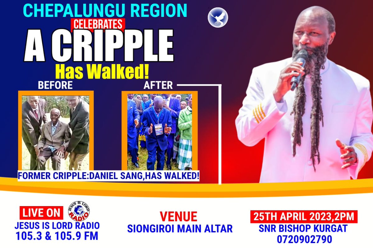 ChesoiIsabella's tweet photo. The sweet anointing brings the difference ;the cripples are walking,  the blinds are seeing ,the  deaf are hearing and all sicknesses under the sun are being healed by one  command. Let's  run to Jesus to be save free of charge.
#EternalBloodOfJesus https://t.co/AxoULgb8hW