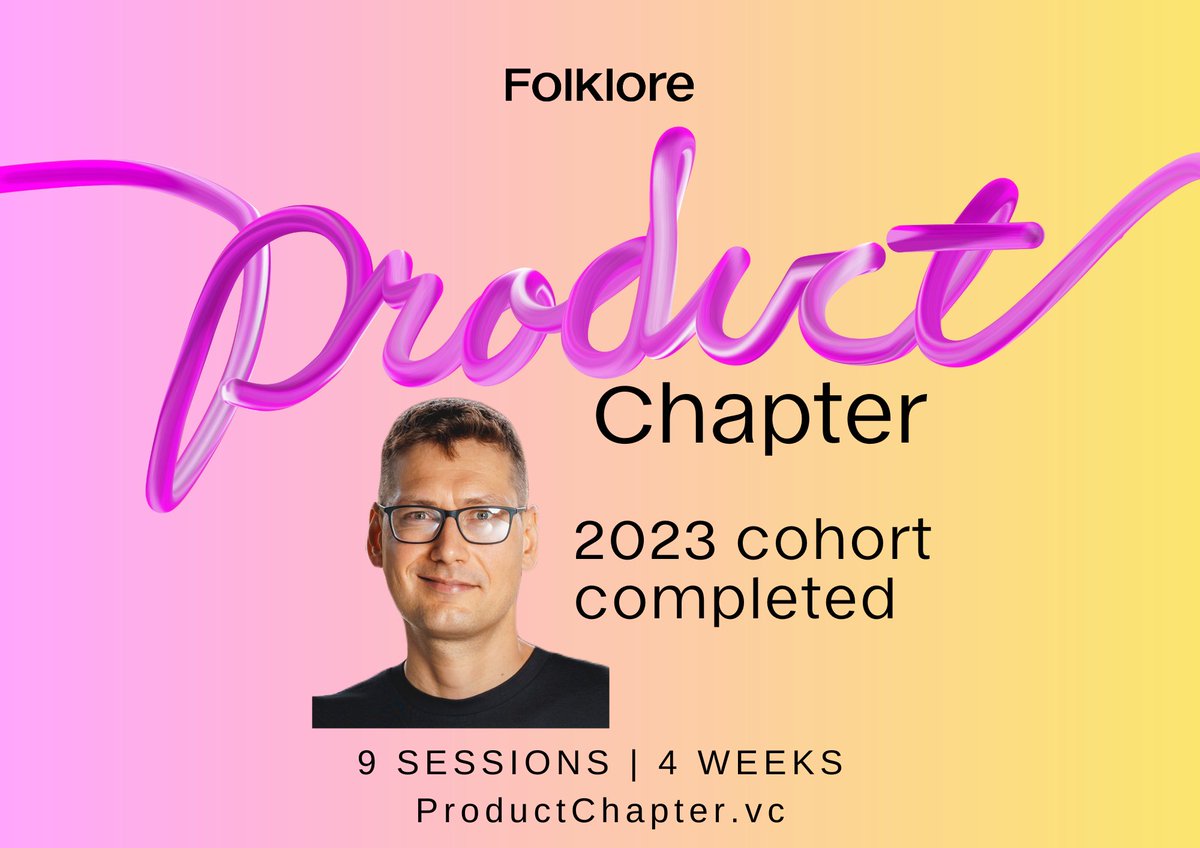 pkralle's tweet photo. Thanks @Folklorevc for running #productchapter
Amazing mentors. I will keep going back to revisit all the content at
https://t.co/COCvDWKSI4
#folkloreProductChapter #productmanagers #prodmgmt #productmanagement #Folklorevc #Australia #Folklore #StartOZ #StartupAUS https://t.co/klYhdPRgev