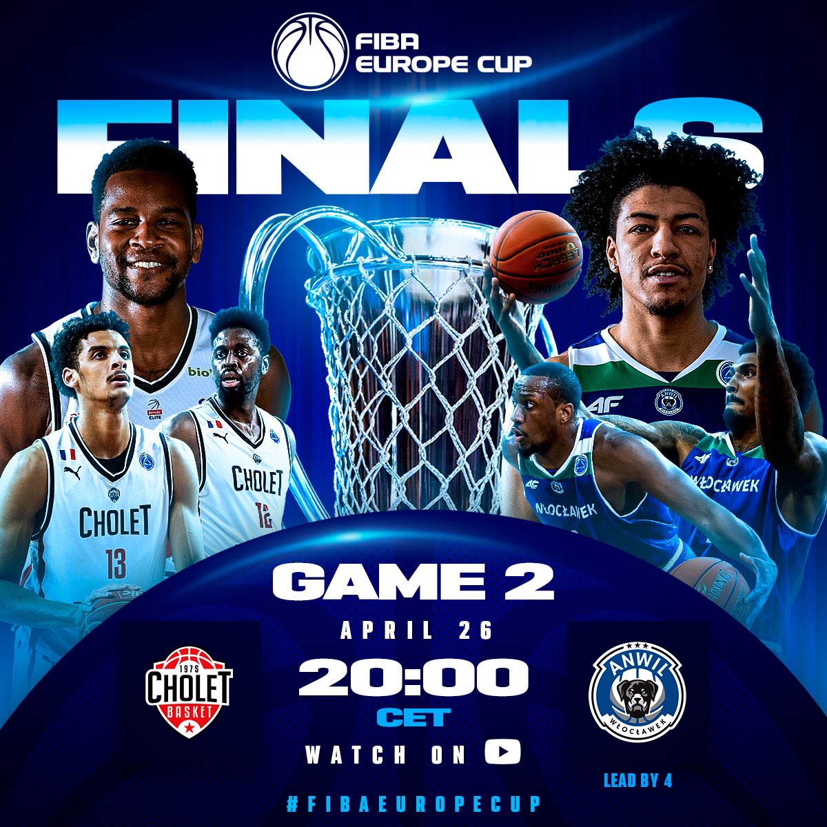 FIBAEuropeCup's tweet photo. The time is now. A chance at #FIBAEuropeCup glory! 🏆

Who you got: 💙💚 or ❤️🤍? https://t.co/ajUANxHSss