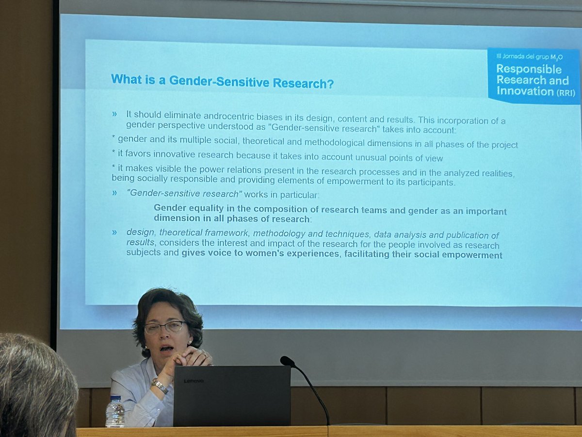 #3JM3O @uvic_m3o tenemos en cuenta la perspectiva de género en todos apartados de la investigación?