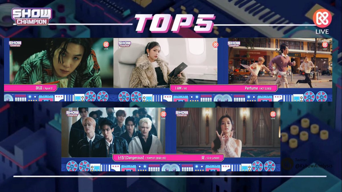 TEMPEST_Charts's tweet image. .@TPST__official’s “Dangerous” was nominated to win first place in SHOW CHAMPION. 

#TEMPEST #템페스트