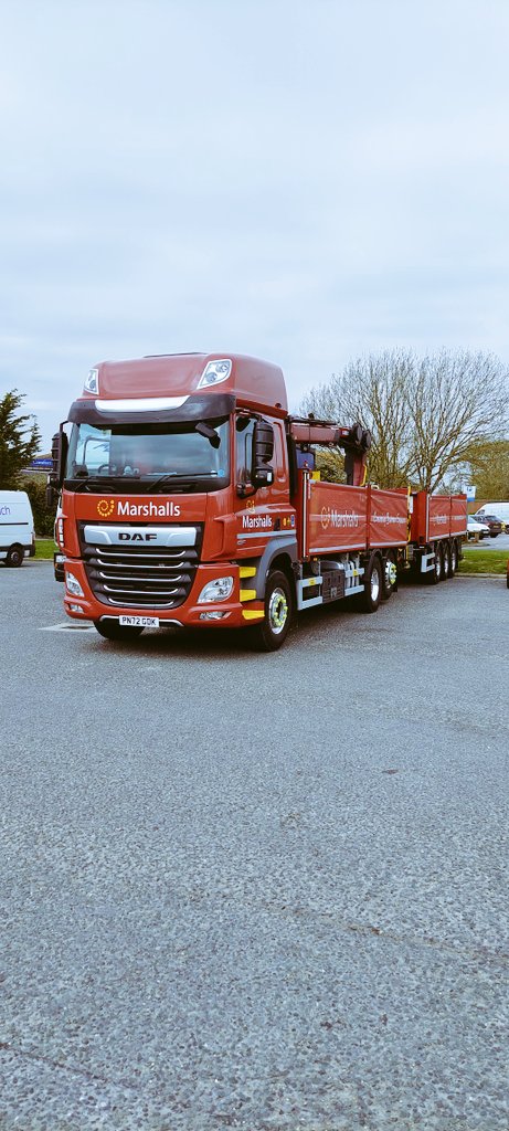 Can't believe it's already been 2 years since I returned to a job that I absolutely love and enjoy so much, every day is different. #Marshalls #livingthedream 🚛