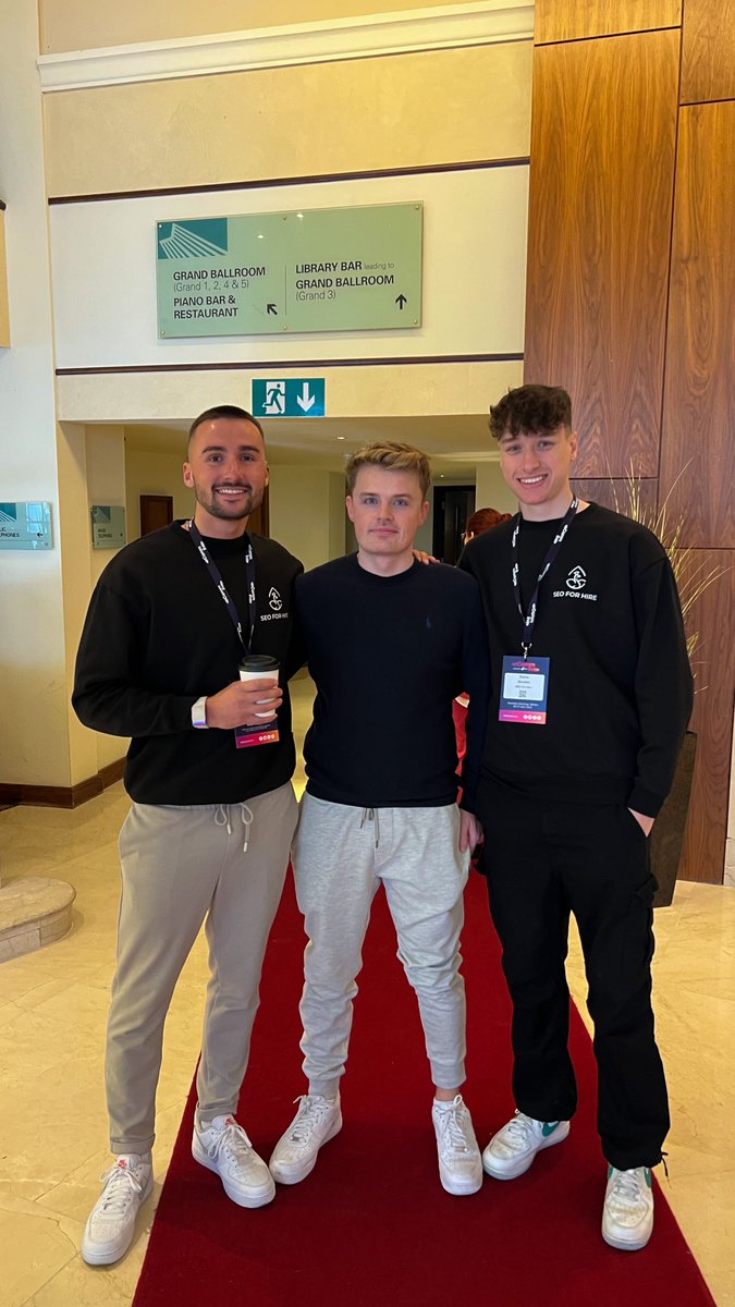 SEOforHireLTD's tweet image. Day 1 of @eComm_Live 🔥 

The SEO For Hire team are excited to be attending and excited to see some new faces! 

If you spot our branded tees, come say hi 😄👋 

#seo #seoevents #ecommlive