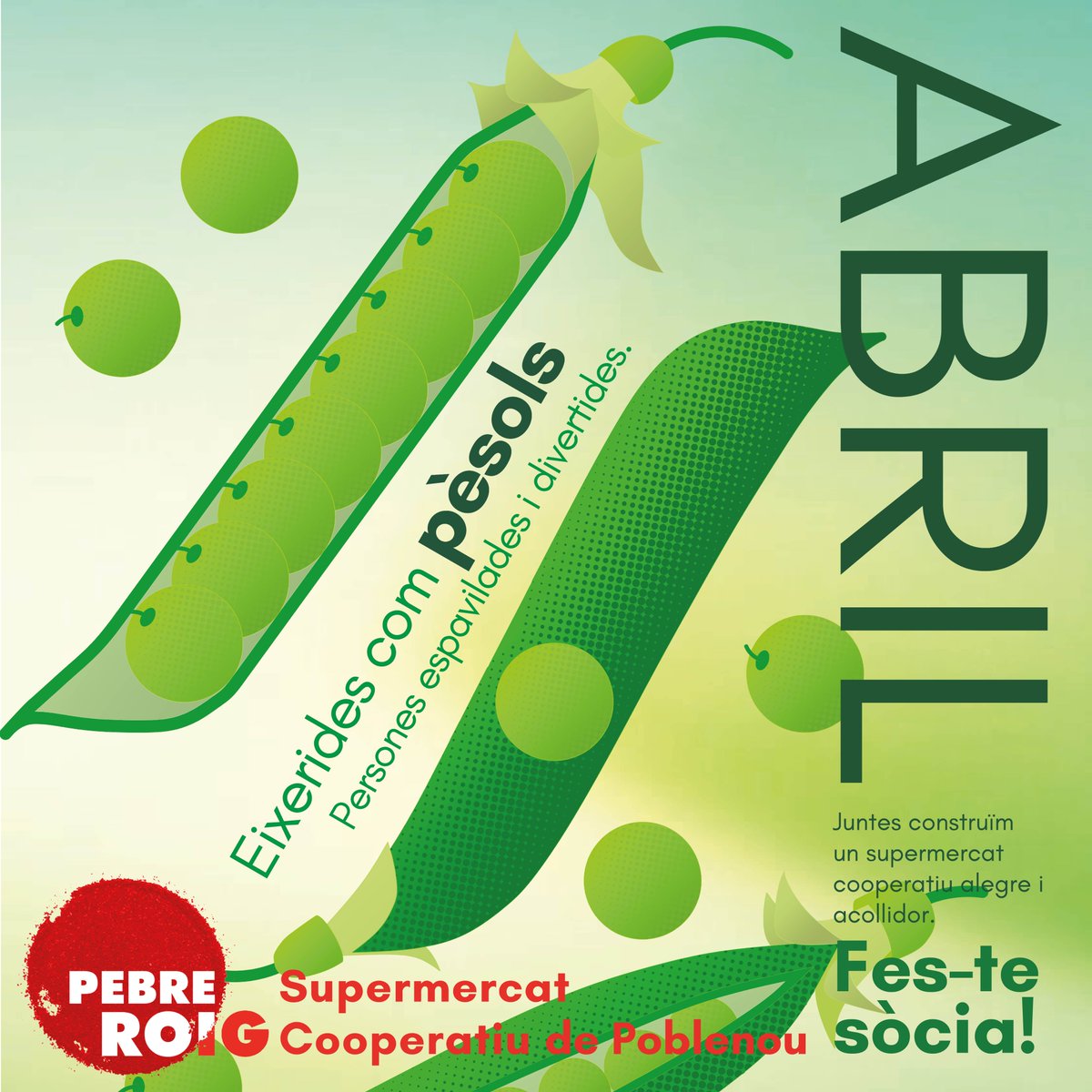 PebreRoigCoop's tweet photo. Volem obrir un supermercat cooperatiu a #Poblenou!🛒Fem que sigui: 
🌱Sostenible
📌De Proximitat 
👩‍🌾Just amb les productores  
💸Assequible per a les veïnes!

A més, construïm una comunitat diversa i ben avinguda💃

Ja som 140 sòcies!💥Només ens faltes tu! https://t.co/jzLI2dexJD https://t.co/bGTzzxoAVr