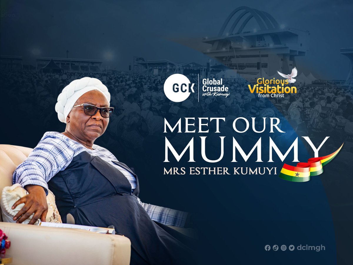 dclmgh's tweet photo. Thank you, mummy! We love you❤️

#GCKinGhana 
#kumuyiliveinghana 
#GlobalCrusadewithKumuyi https://t.co/D1k5Vg8MeF