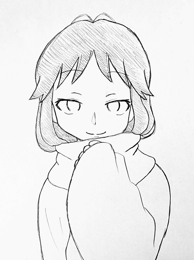最近のアナログ絵でお気に入りのやつ 
