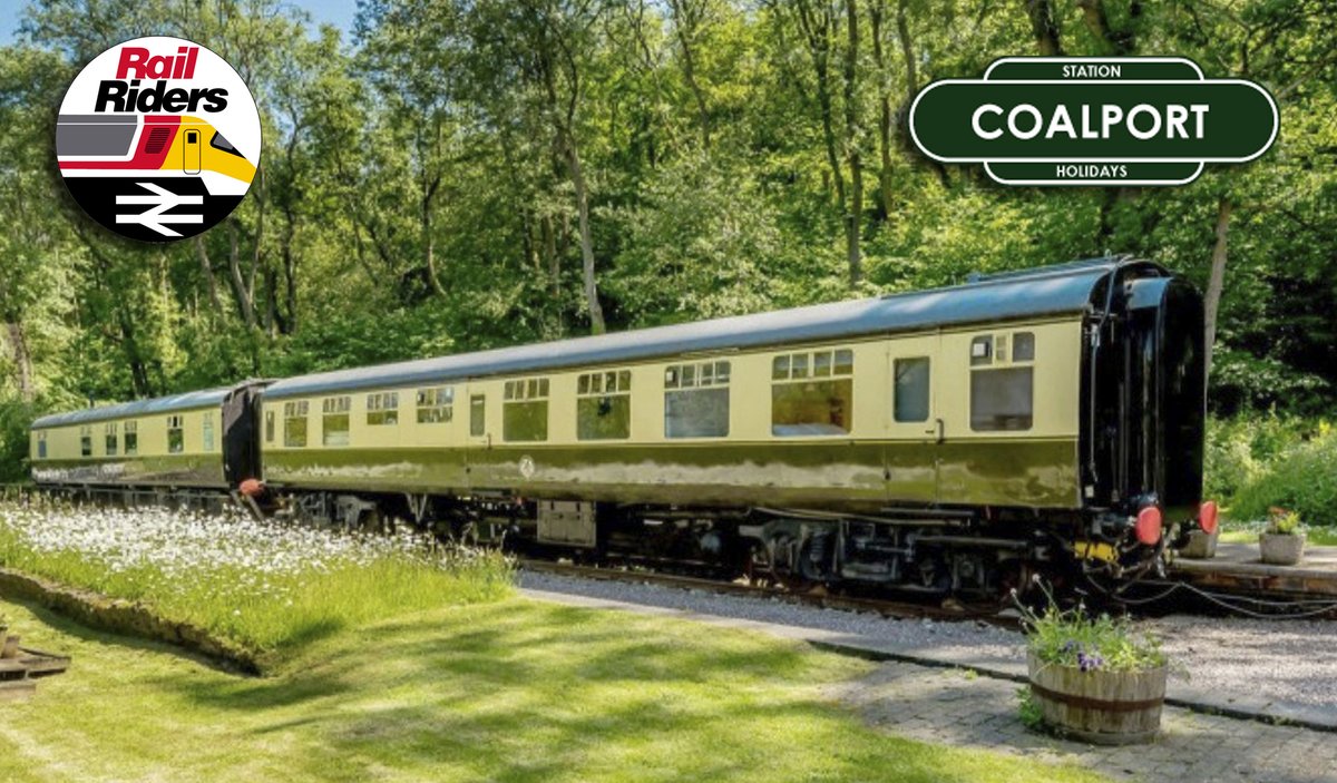 We have gained our first railway themed accommodation, The @CoalportStation  coaches have been refurbished can sleep up to 6 people.

Members can save 5% when booking online, details on our websites discount page.

We thank them for offering our members this fantastic opportunity