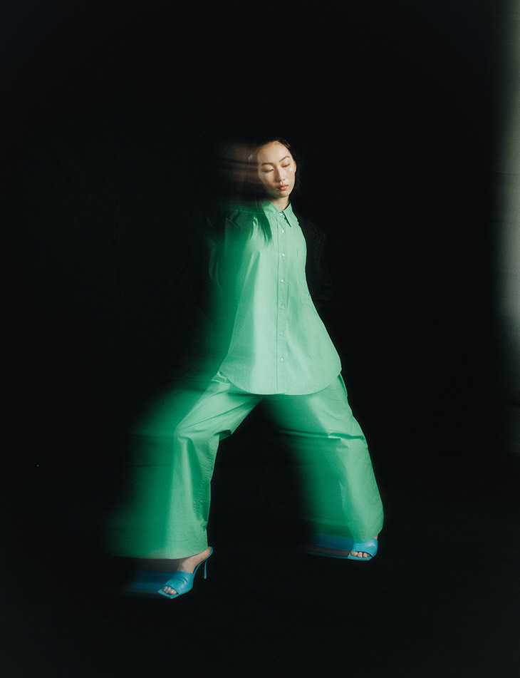 designscene's tweet photo. Discover our latest exclusive #DSCENE story starring model #JoyceKim lensed by photographers #WolfeandVon: https://t.co/CE7oOen2Or https://t.co/YKRferzy67