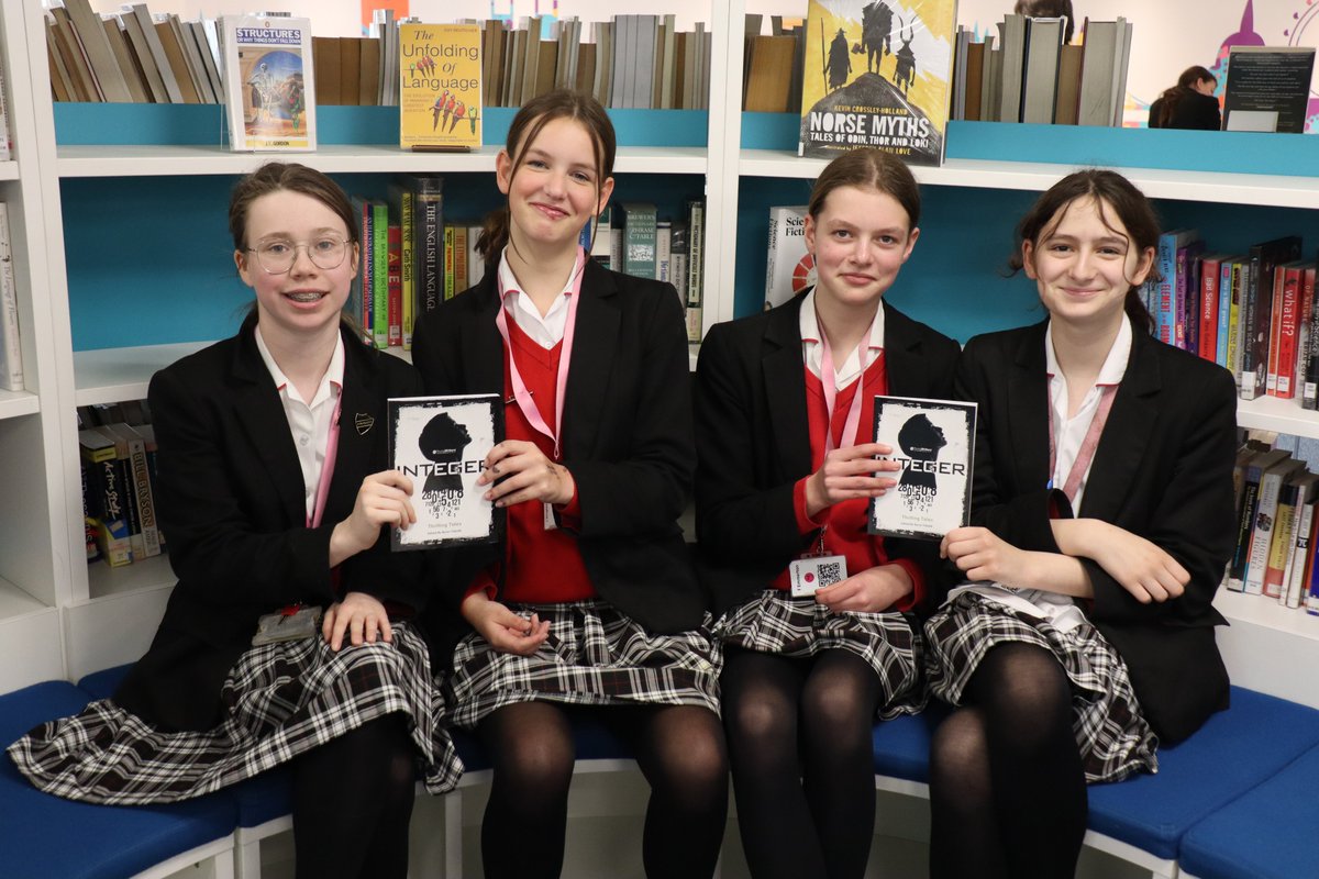 PipersSenior's tweet image. Hot off the press... The @YoungWritersCW Integer publication has arrived! We are so proud of our students who took part and were published, what an amazing feeling to see their own words in print and on the shelf in the School Library! #PipersEnglish #PipersLibrary 📚