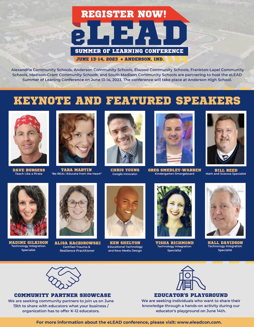 lmmiller2's tweet photo. @INeLearn @eleadcon And @kindersmorgie @nadinegilkison @ChrisYoungEDU and more!  https://t.co/43cXcIicoH https://t.co/ShQgB2n3iE