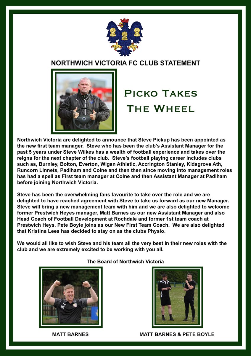 <a href="/lilysavage12345/">Steve Viper Security</a> <a href="/Ianegerton1974/">Ian Egerton</a> <a href="/silk1069/">Cheshire's Silk 106.9</a>  <a href="/silk1069/">Cheshire's Silk 106.9</a> @NVFC_U21s @VicsJuniors <a href="/NorthwichNews/">Northwich Guardian</a>