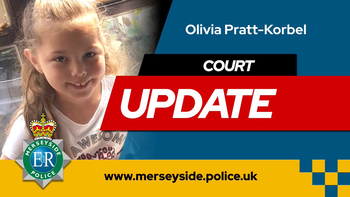 MerseyPolice's tweet image. JAILED | We can confirm that 41 year-old Paul Russell had been jailed today, Wed 26th April, for 22 months for assisting Thomas Cashman following the fatal shooting of nine yr-old Olivia Pratt-Korbel at her home in #Dovecot in August last year. More here: orlo.uk/tEIEN