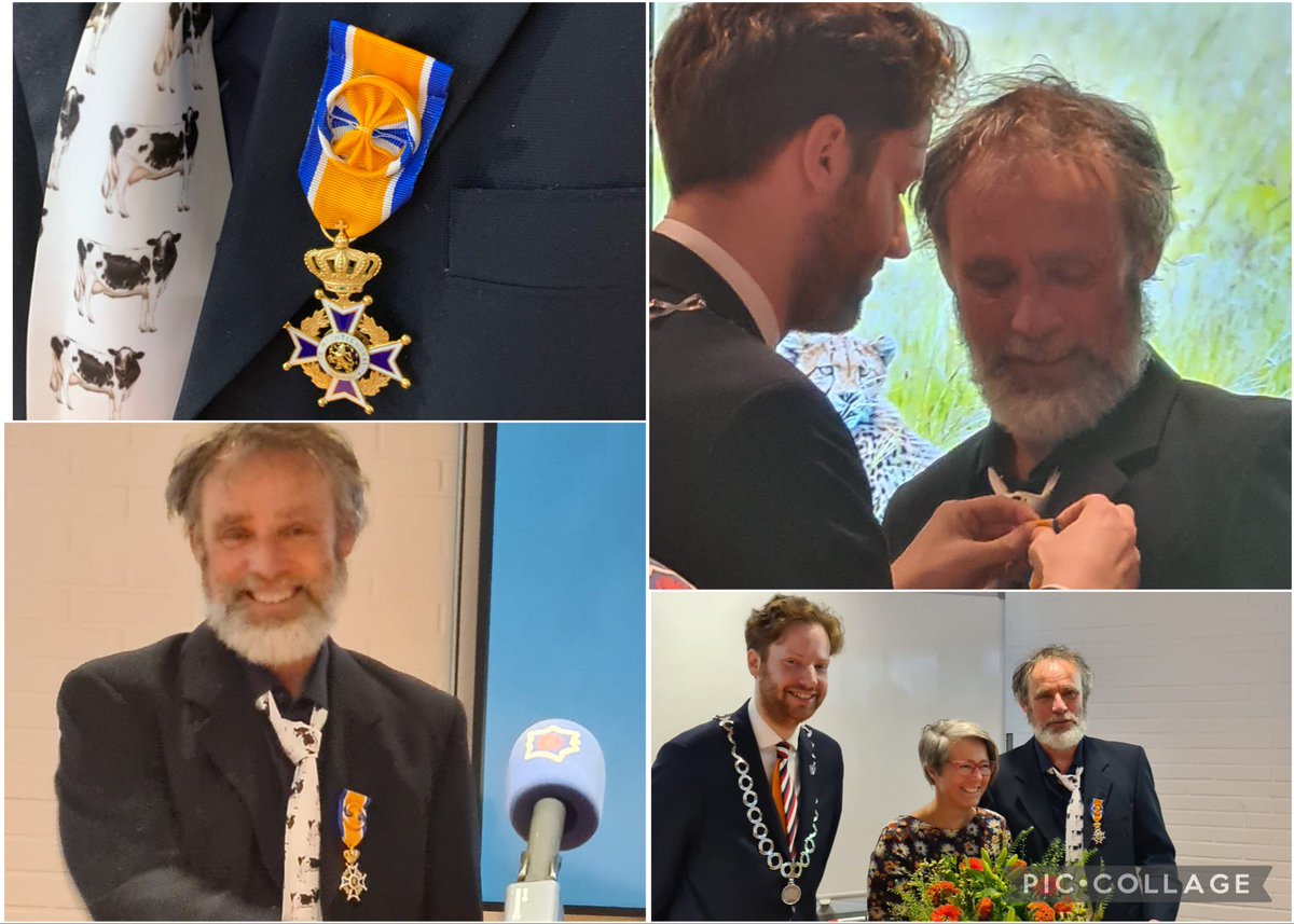 Trots op ‘onze’ Jan Dijkstra. Zijn nimmer aflatende inhoudsvolle ondersteuning van de lokale ChristenUnie tezamen met zijn impactvolle wetenschappelijke werk maken deze koninklijke officiers onderscheiding meer dan verdient. #lintje <a href="/CUJanD/">Jan Dijkstra 🇺🇦</a> <a href="/WUR/">Wageningen U&R</a> <a href="/CUWag/">CU Wageningen</a>