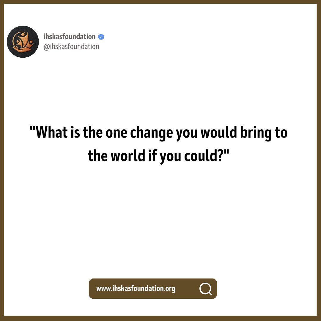 Let's envision a better world together! Join the conversation and share your ideas for a positive change. #GlobalChange #CollectiveAction #TogetherForABetterWorld