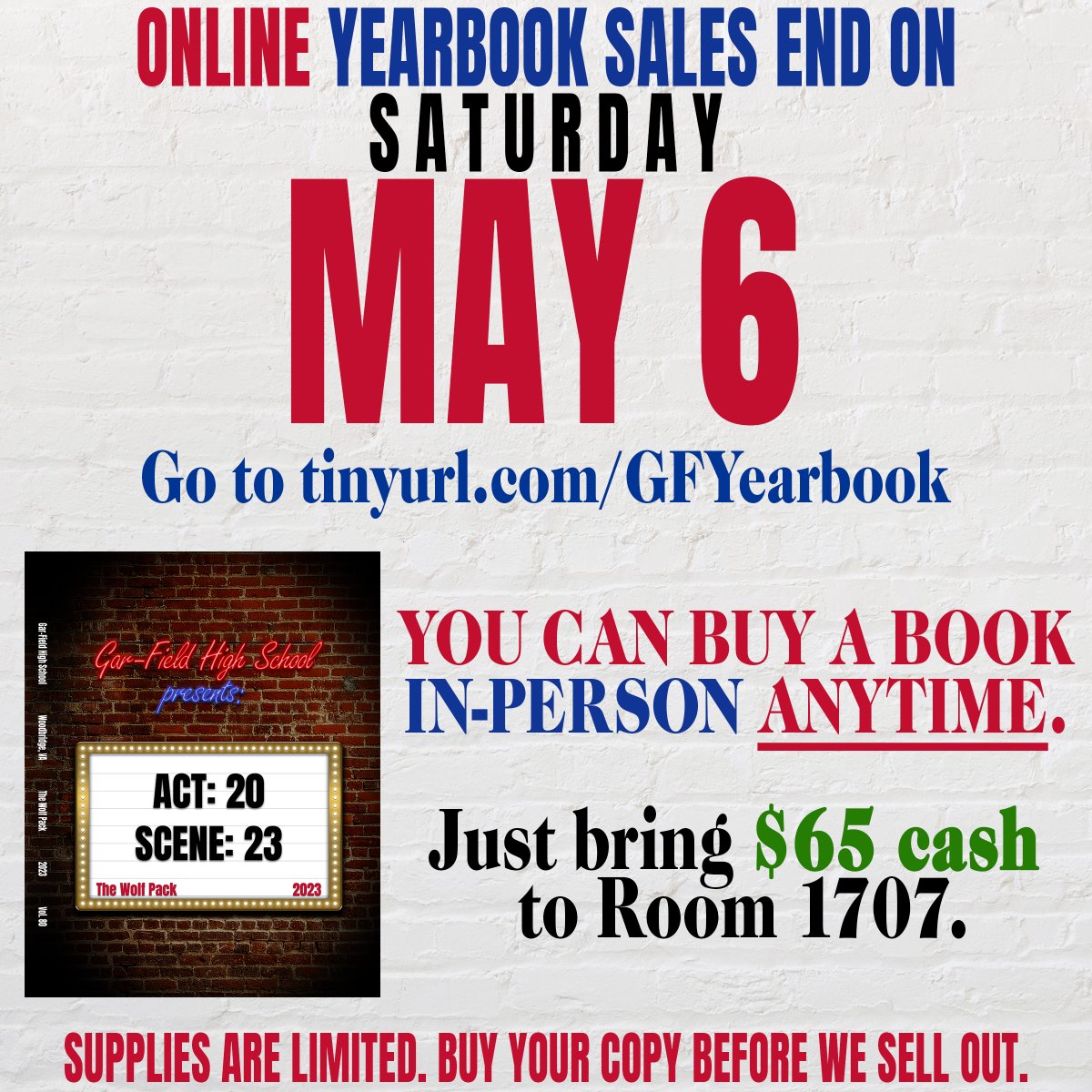 Gar-Field HS Yearbook tweet media