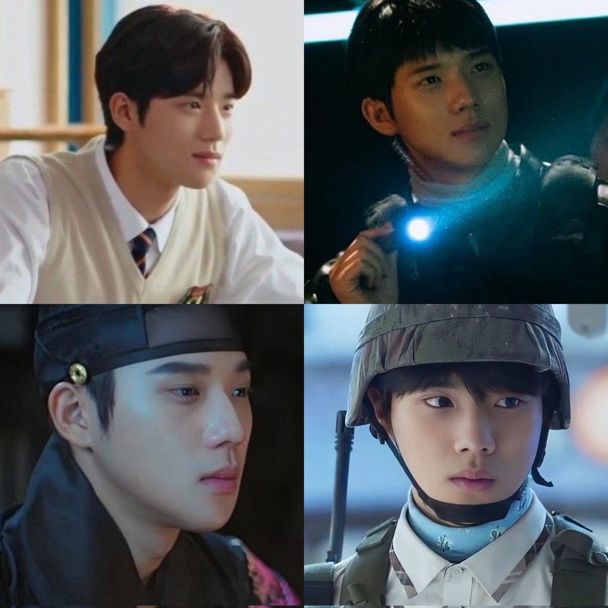 kdrama_menfess's tweet photo. •kdm• kalian pilih Sangmin mode apa?
1. Cowo populer yg masuk ekskul renang
2. Polisi junior bidang IT
3. Pangeran Joseon sedingin kulkas
4. Anak prik bau badan dan beban kelas https://t.co/NkEzPPmdQa