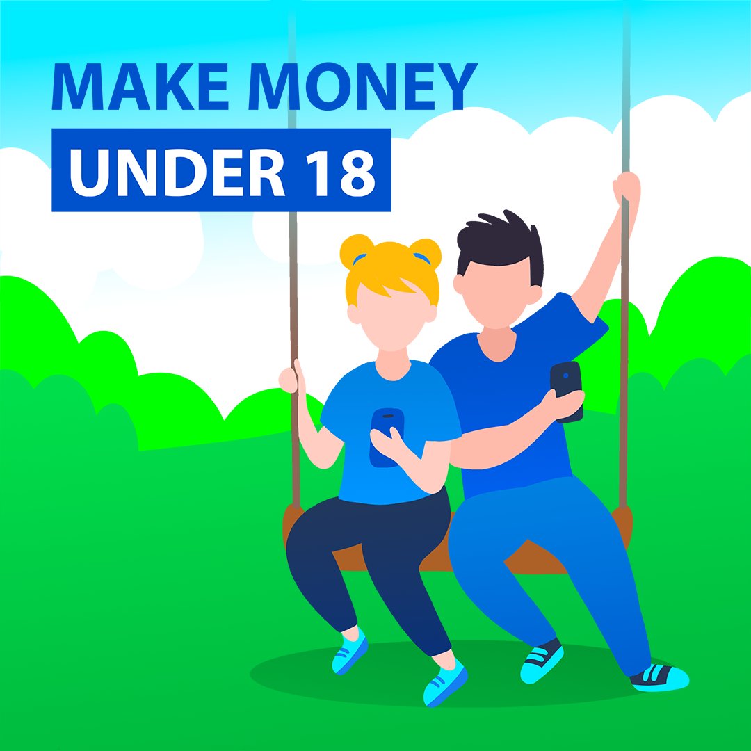 paidworkco's tweet image. #ExtraMoney waiting for you! 🙌🏽 Did you know you can make money even if you are underage? 👶🏽 Use #Paidwork with the help of a parent and withdraw money through their account! 🎰

#makemoney #paidwork #workfromhome #extraincome #makemoneyonline #success #underage #earnmoneyonline